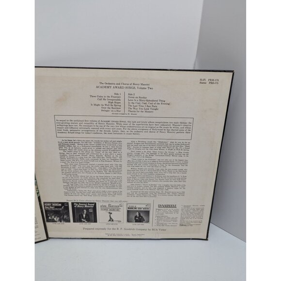 Henry Mancini Plays The Great Academy Award Songs and Great Oscar Winners - Picture 8 of 8